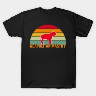 Neapolitan Mastiff Vintage Silhouette T-Shirt